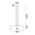 PENDANT ES 40W DOME Orange Glass w/Brass Highlight OD420mm