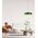 PENDANT ES 40W DOME Orange Glass w/Brass Highlight OD420mm