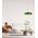 PENDANT ES 40W DOME Orange Glass w/Brass Highlight OD420mm
