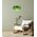 PENDANT ES 40W DOME Smokey Black Glass x3 w/Brass Highlight OD420mm