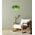 PENDANT ES 40W DOME Smokey Black Glass x3 w/Brass Highlight OD420mm