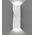 WALL S/M Up/Dn Large 20W LED TRI 1242 Lm IP65 TWIST White Alt Beam