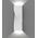 WALL S/M Up/Dn Large 20W LED TRI 1242 Lm IP65 TWIST White Alt Beam