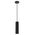 PENDANT GU10 10W White Aluminium Ribbed Cylinder OD65mm