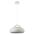 Pendant S/M LED White Dome 8W Tri 3K/4K/6K 312 Lm