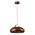 Pendant S/M LED White Dome 8W Tri 3K/4K/6K 312 Lm