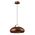Pendant S/M LED Black Dome 8W Tri 3K/4K/6K 109 Lm