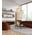 PENDANT ES 40W Clear Glass w/Segments Chrome Highlight DOME OD400mm