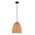 PENDANT  ES Black Walnut OBLONG OD250mm