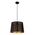 PENDANT ES 60W Wh w/Gold Interior Iron SLANTED w/Vector Pattern OD350 x H250 mm