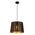 PENDANT ES 60W Wh w/Gold Interior Iron SLANTED w/Vector Pattern OD350 x H250 mm