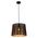 PENDANT ES 60W Wh w/Gold Interior Iron SLANTED w/Tree Pattern OD350 x H250 mm