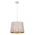 PENDANT ES 60W Wh w/Gold Interior Iron SLANTED w/Tree Pattern OD350 x H250 mm