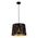 PENDANT ES 60W Wh w/Gold Interior Iron SLANTED w/Eiffel Tower Pattern OD350 x H250 mm