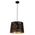 PENDANT ES 60W Wh w/Gold Interior Iron SLANTED w/Starburst Pattern OD350 x H250 mm