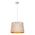 PENDANT ES 60W Blk w/Gold Interior Iron SLANTED w/Starburst Pattern OD350 x H250 mm