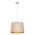 PENDANT ES 60W Wh w/Gold Interior Iron SLANTED w/Starburst Pattern OD350 x H250 mm