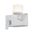 WALL Int City S/M 6W + 3W Reader Matt Wh w/Frosted Diff RIGHT