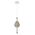 Pendant S/M LED Amber Spinning Top 5W Tri 3K/4K/6K 516 Lm