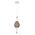 Pendant S/M LED Coffee Spinning Top 5W Tri 3K/4K/6K 478 Lm