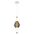 Pendant S/M LED Amber Spinning Top 5W Tri 3K/4K/6K 516 Lm