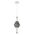 Pendant S/M LED Smokey Grey Spinning Top 5W Tri 3K/4K/6K 421 Lm