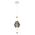 Pendant S/M LED Smokey Grey Spinning Top 5W Tri 3K/4K/6K 421 Lm