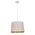PENDANT ES 60W Blk w/Gold Interior Iron SLANTED w/Honeycomb Pattern OD350 x H250 mm
