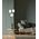 PENDANT SES 10W Round Opal (Matt Finish) Glass w/Brass Highlight OD185mm x H290mm