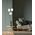 PENDANT SES 10W Oval Opal (Matt Finish) Glass w/Brass Highlight OD160mm x H340mm