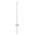 WALL Int S/M 12W LINEAR RND Wh Dual CCT IP20 FR Diff L900 mm 910Lm