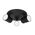 SPOT 3/ADJ GU10 Blk IP20 RND Base OD230mm x H25mm