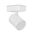 SPOT S/ADJ GU10 Wh IP20 SQ BASE L81mm x H81mm X D25mm