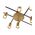 SPOT GU10 X 6 Interior Ceiling Brass OD720mm H120mm Adj