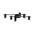 SPOT GU10 X 4 Interior Ceiling Matt  BLK OD520mm H120mm Adj