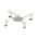 SPOT GU10 X 3 Interior Ceiling Wh OD510mm H120mm Adj