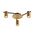 SPOT GU10 X 6 Interior Ceiling Brass OD720mm H120mm Adj
