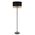 FLOOR ES LGE Wh RND H1475mm w/Wood Veneer Trim