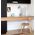 TABLE SES Matt Blue ELLIPSE OD160mm Adj with Storage