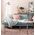 FLOOR ES Matt Green ELLIPSE H1545mm Adj w/wave edge