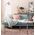 FLOOR ES Matt Wh ELLIPSE H1545mm Adj w/wave edge