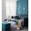 Wall Int S/M G9 Round Opal Diffuser w/ Round Black Base