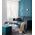 Wall Int S/M G9 Round Opal Diffuser w/ Round Black Base