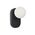 Wall Int S/M G9 Round Opal Diffuser w/ Oblong White Base
