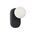 Wall Int S/M G9 Round Opal Diffuser w/ Oblong Gold Base