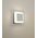 WALL Int S/M City 6W Square Rotatable Wh Dim Tri 3K/4K/5.7K 328 Lm
