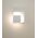 WALL Int S/M City 6W Square Rotatable Wh Dim Tri 3K/4K/5.7K 328 Lm