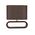 TABLE ES Brown Cloth OVAL OD100mm w/Dark Wood