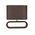 TABLE ES Brown Cloth OVAL OD100mm w/Dark Wood