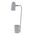 TABLE SES Matt Grey ELLIPSE OD160mm Adj with Storage